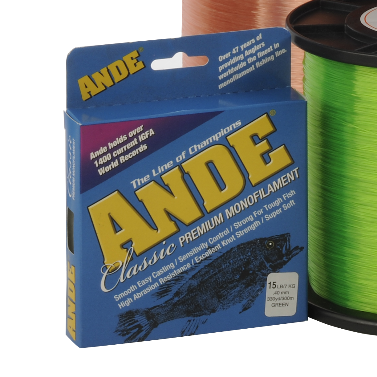 Back Country Moss Green Filler Spool - Ande Monofilament